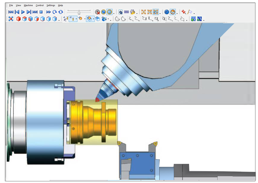 CADCAM para Torno con Herramienta Motorizada CNC