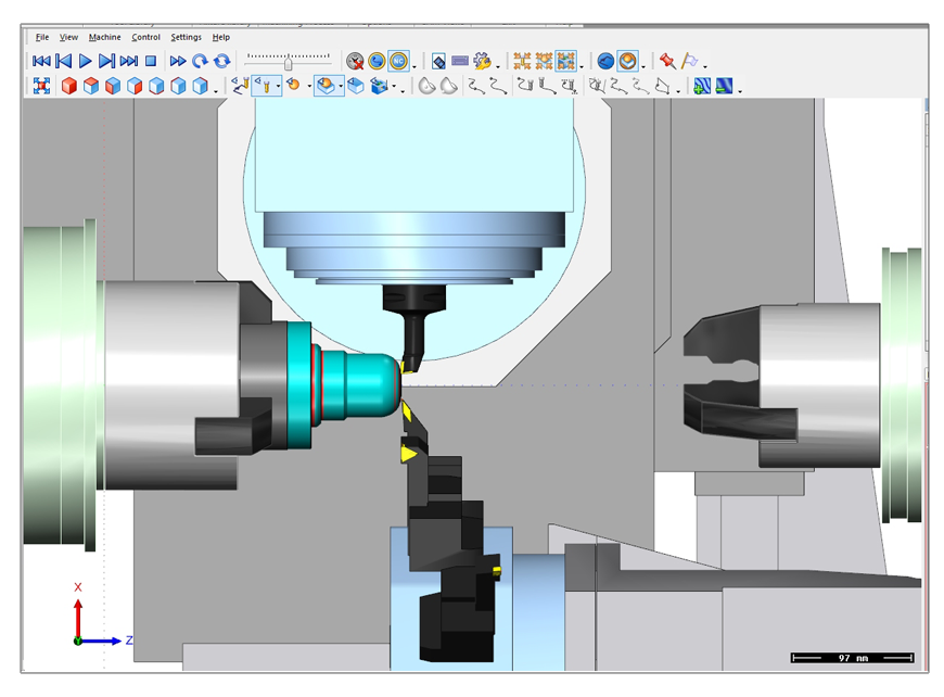 CADCAM para Torno con Herramienta Motorizada CNC
